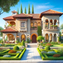 Mediterranean Style House